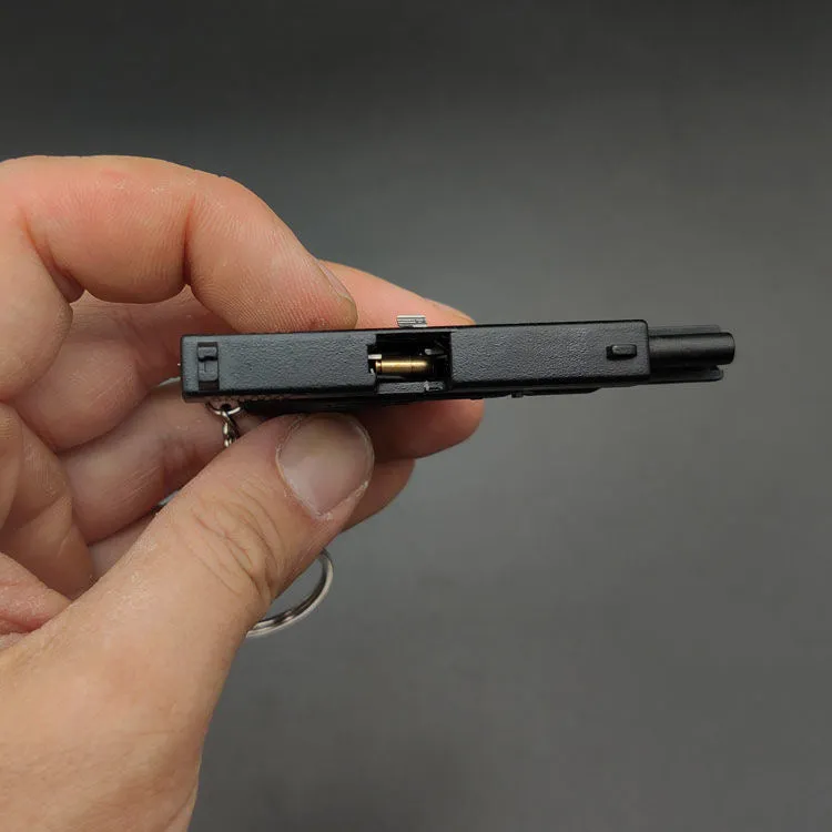 1:3 Detachable Pistol Model Glock 17 Keyring 丨