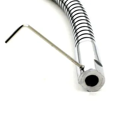 18" Heavy-Duty Flexible Gooseneck Tube Arm, Black Paint