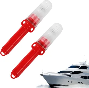 2PCS Boat Flares,Boat Flares Coast Guard Approved Marine,for Fishing Boats, Life Rafts & Emergency Signaling