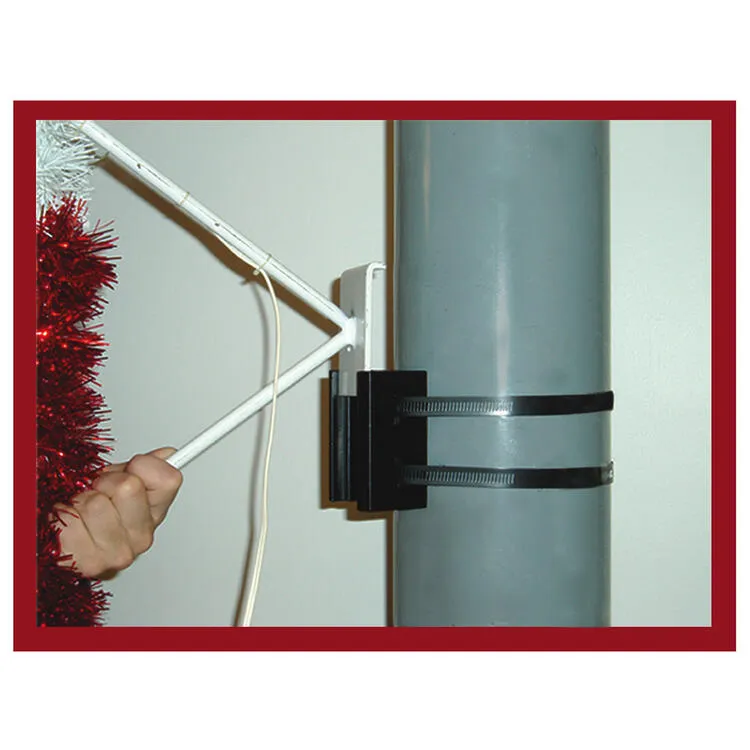 4' Designer Christmas Star Commercial Pole Decoration with 35 LED Lights