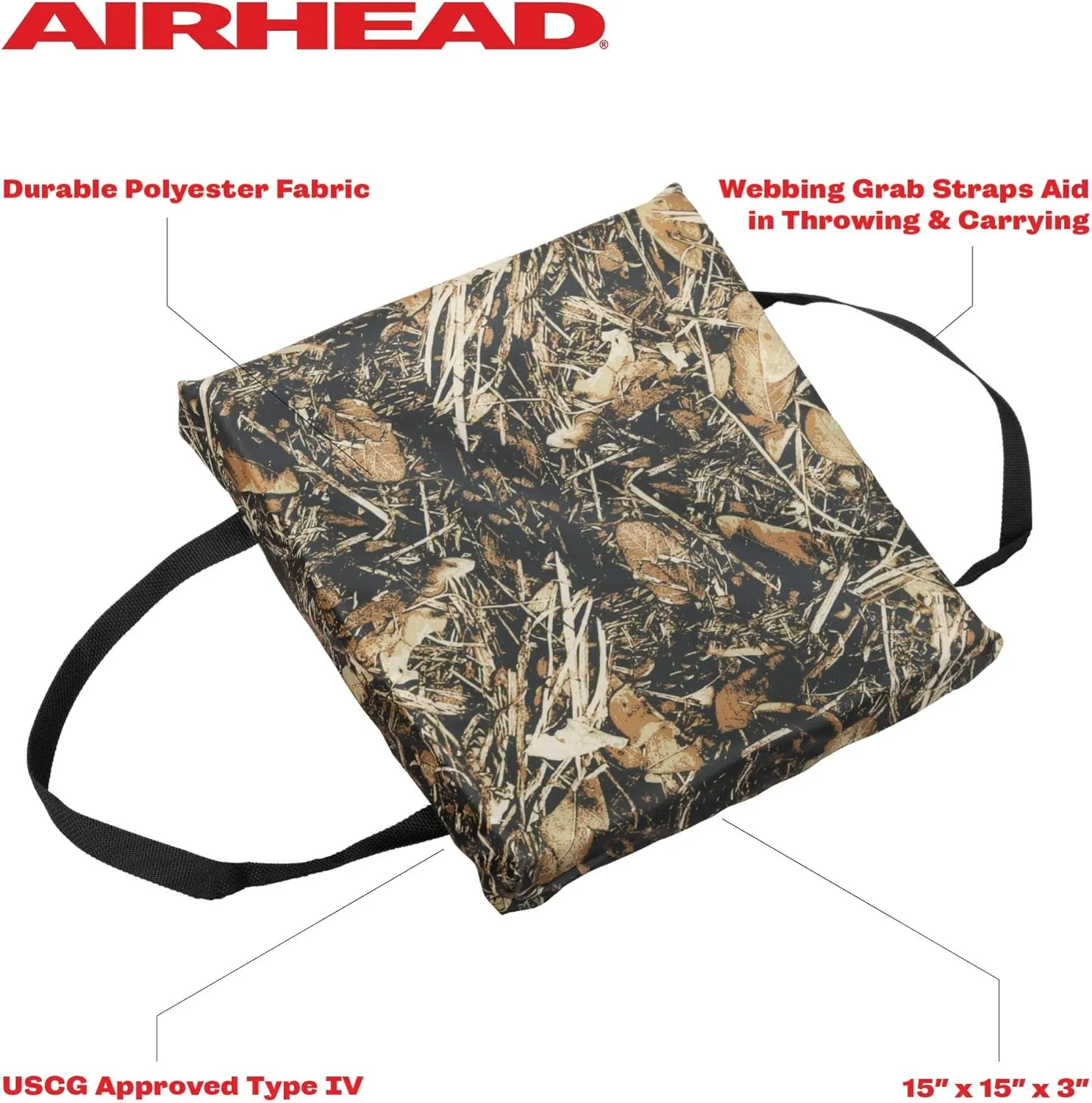 Airhead Type IV Throwable Cushion Camo