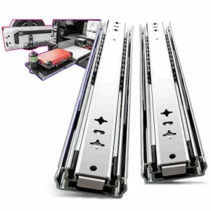 AOLISHENG Load Capacity 120Kg Heavy Duty Drawer  Runners A2053, 1pair