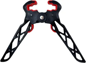 Archery Bow Stand Folding Compound Bow Stands Bow Jack Limbs Clamp Kickstand Ground Holder for Outdoor Hunting Shooting Accessories (Standard)
