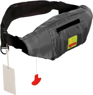 Automatic/Manual Inflatable Belt Pack Waist Pouch Pack PFD Inflate Life Jacket Zippered Pocket Lifejacket Vest SUP Survival Aid