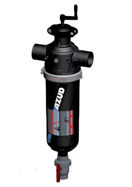 Azud Spiral Clean 80mm Semi Automatic Screen Filters with 1300cm² Filtration Area