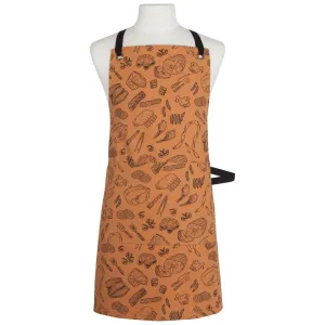 BBQ On the Grill Utility Cotton Apron