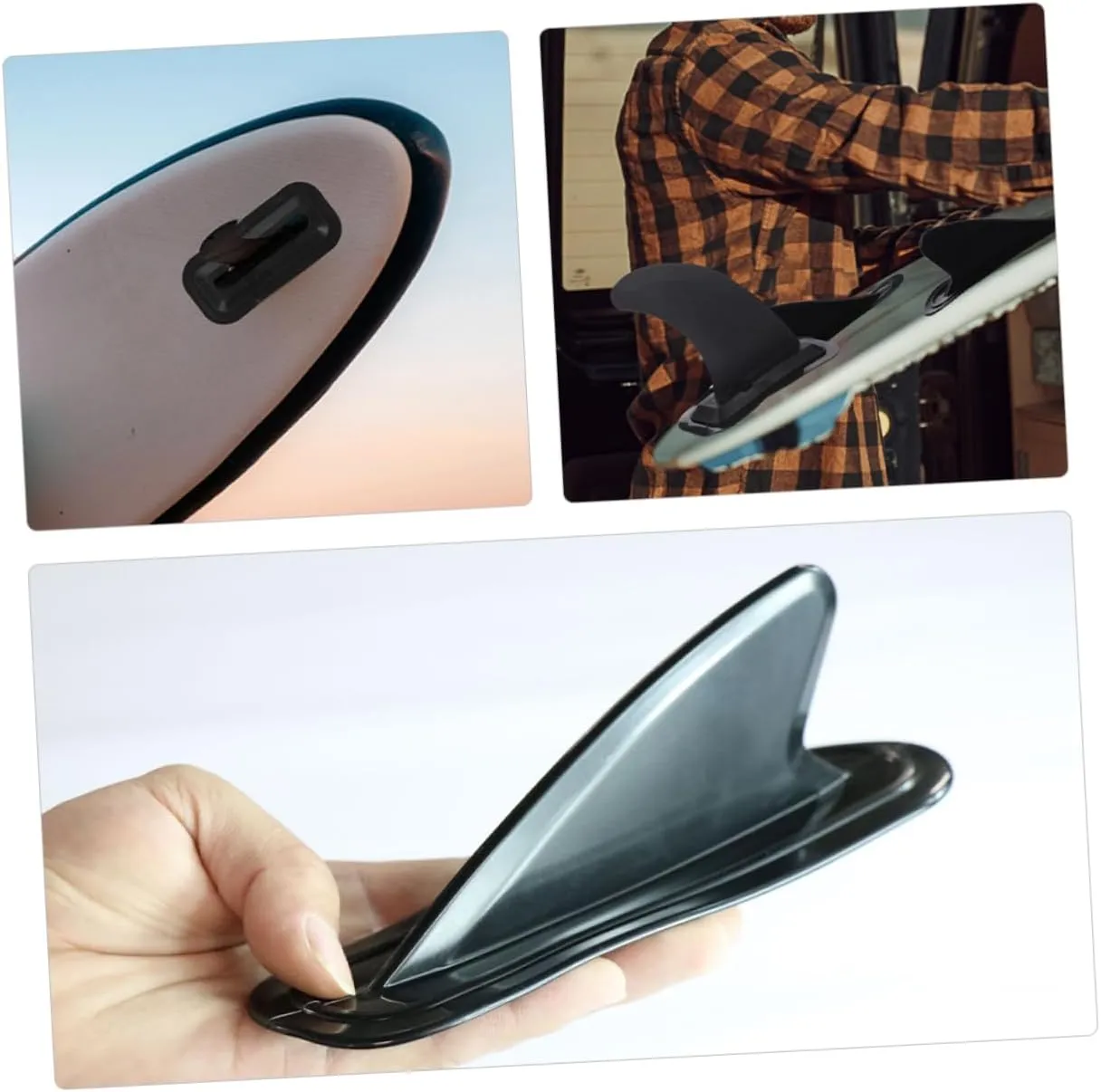 BESPORTBLE Surfboard Fin Surfboard Tail Fin Surfboard Replacement Surfboard Paddleboard Paddle Water Divider Paddle