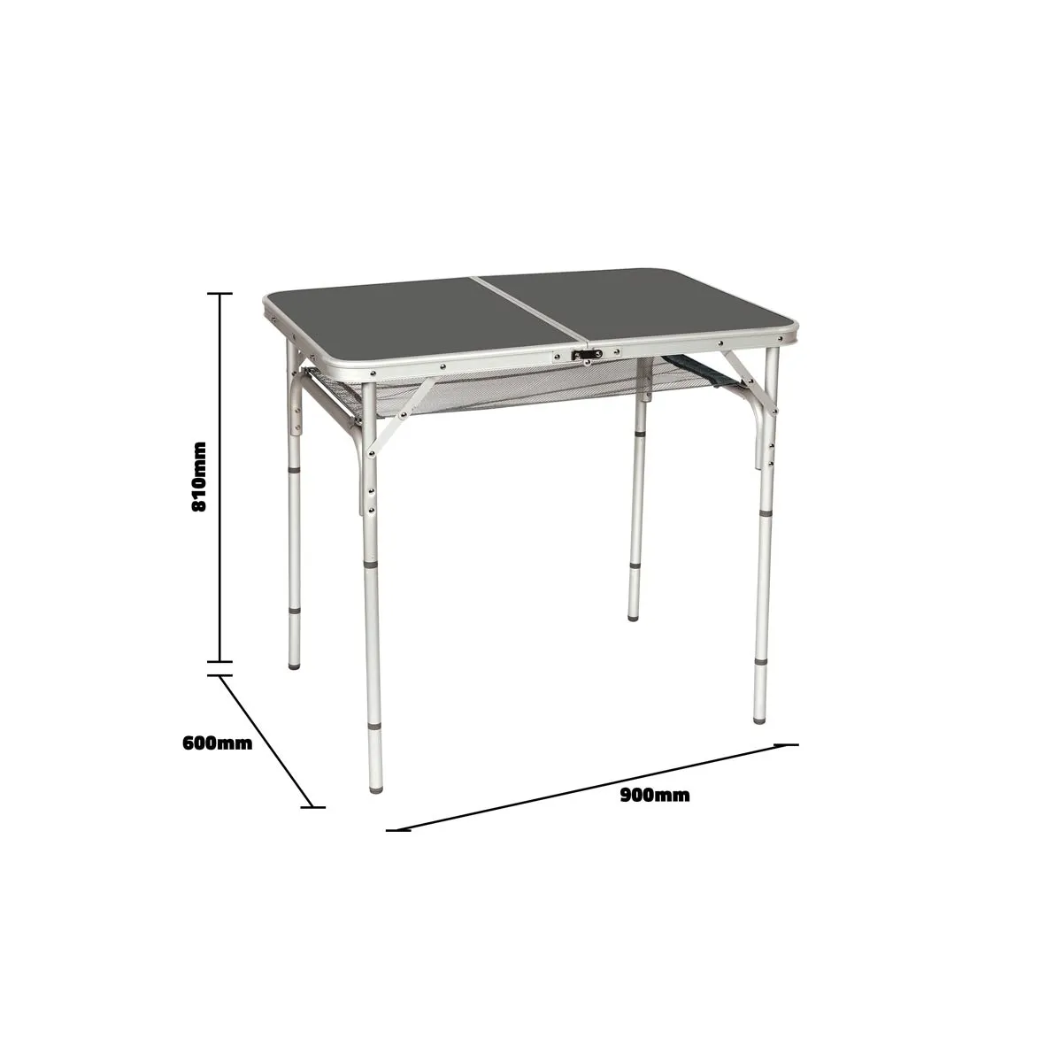 Bo-Camp Table Case Model 90 x 60cm
