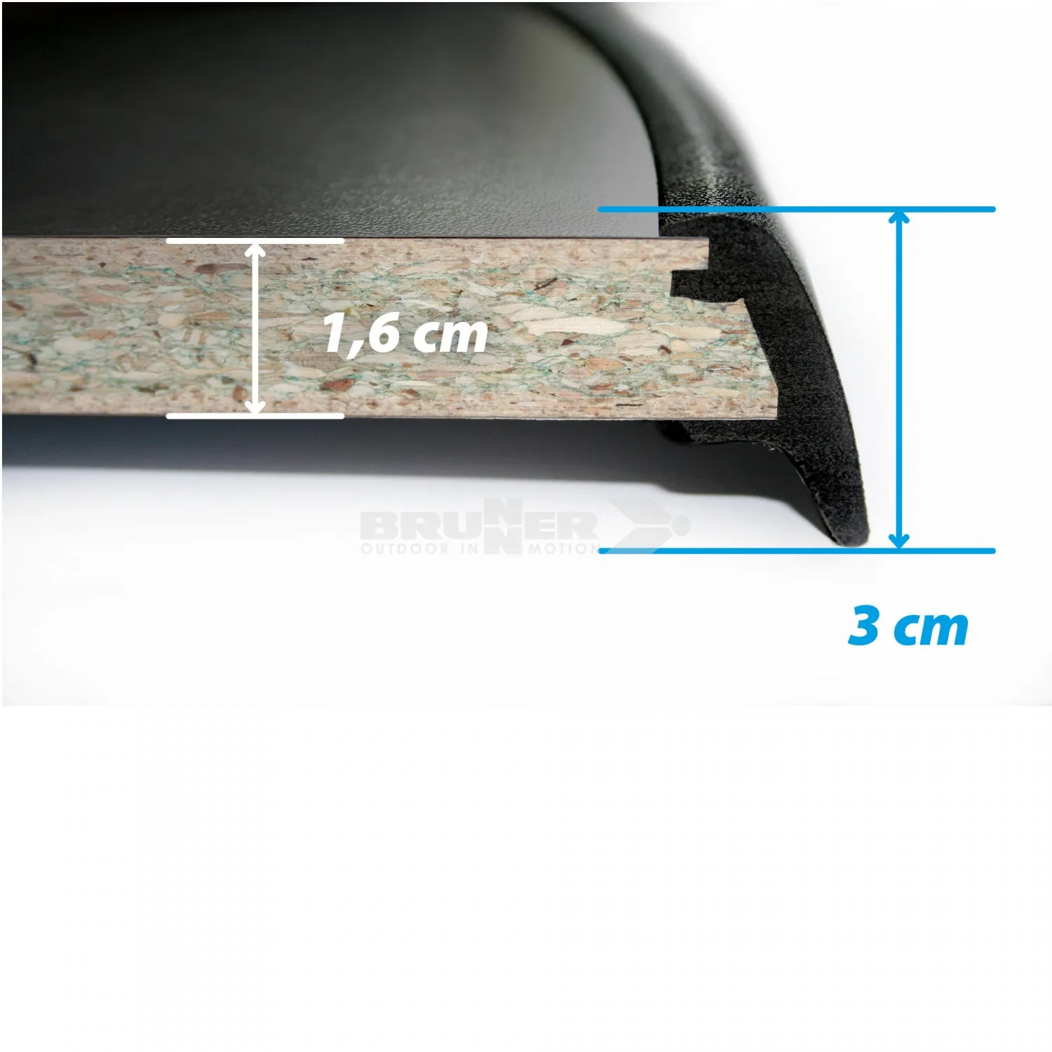 Brunner Linear Black 100 Camping Table