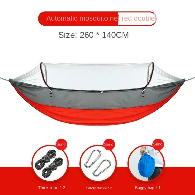 Camping Hammock Outdoor Swing Anti Mosquito Mesh Home Net Bed
