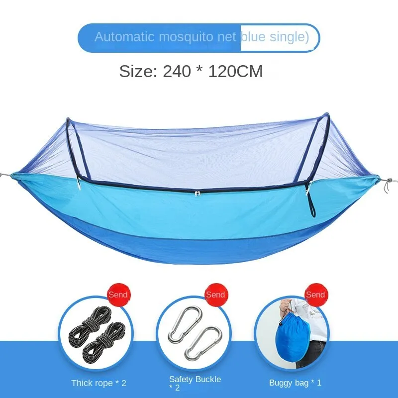Camping Hammock Outdoor Swing Anti Mosquito Mesh Home Net Bed