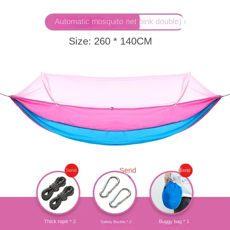 Camping Hammock Outdoor Swing Anti Mosquito Mesh Home Net Bed