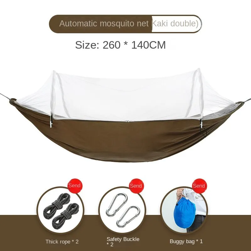Camping Hammock Outdoor Swing Anti Mosquito Mesh Home Net Bed
