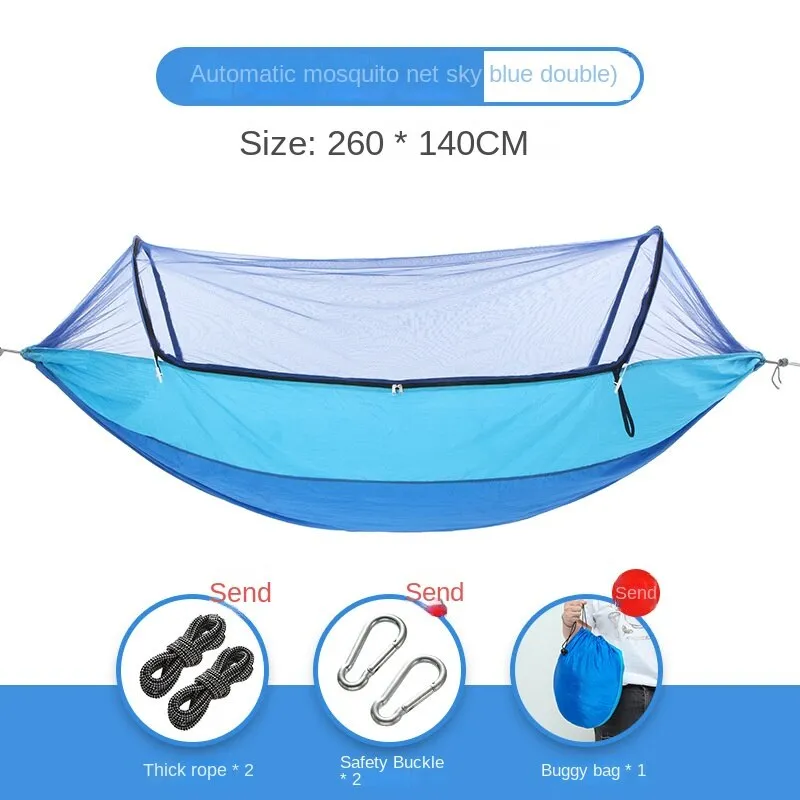 Camping Hammock Outdoor Swing Anti Mosquito Mesh Home Net Bed