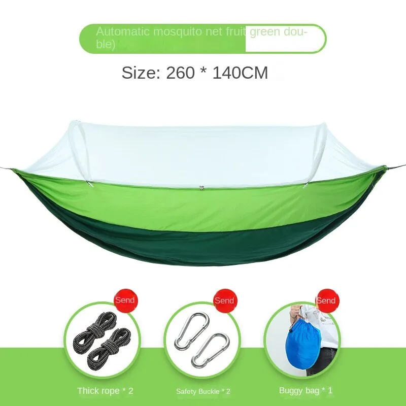 Camping Hammock Outdoor Swing Anti Mosquito Mesh Home Net Bed
