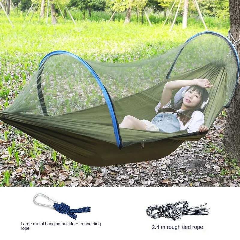 Camping Hammock Outdoor Swing Anti Mosquito Mesh Home Net Bed