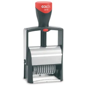 Colop 2010 Self Inking Metal Numberer