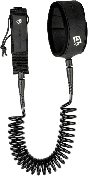 Creatures of Leisure Reliance Sup Knee Coil 10Ft Leash Black 10'0"