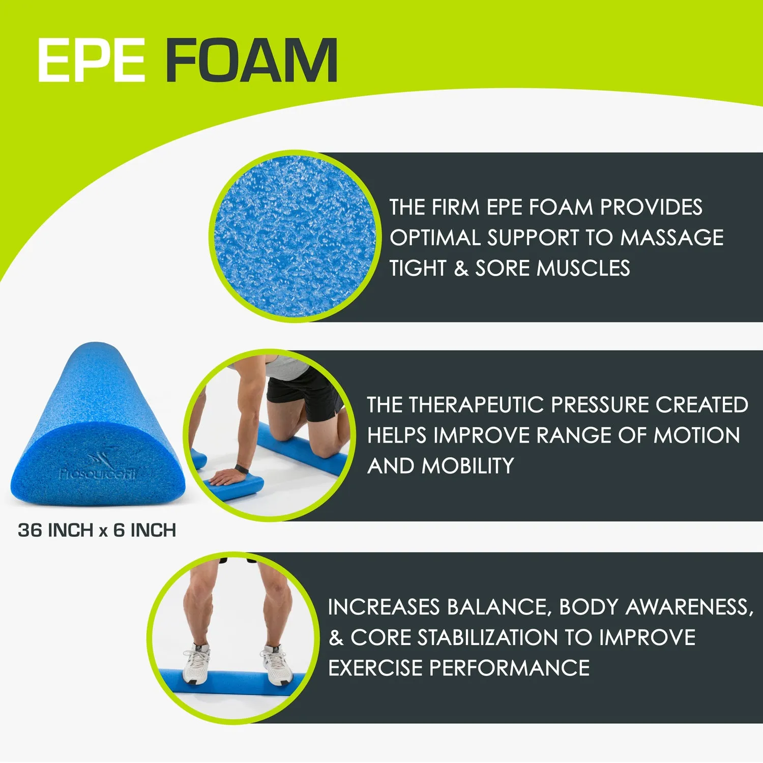 Flex Half-Round Foam Roller