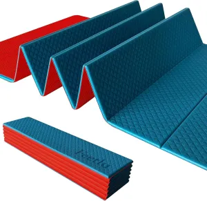 Foldable Yoga Exercise Mat  Lightweight, Anti-Slip, and Easy to Store for Yoga, Pilates, Home Workouts, and Floor Exercises