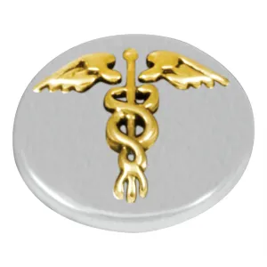 Gold Caduceus - Final Sale
