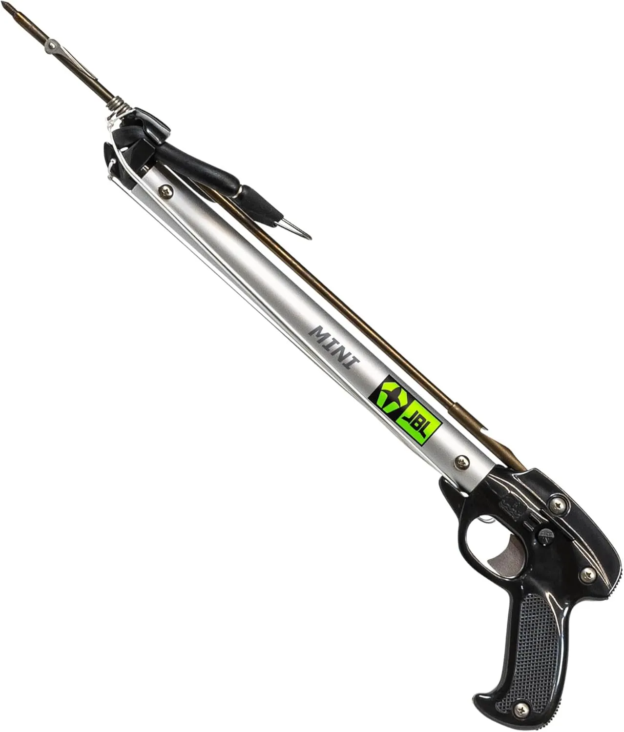 JBL Spearguns Carbine Speargun for Spearfishing, Speargun for Freediving, Scuba Diving, Fishing, Diving, Aluminum Barrel, Stainless Steel Shaft, Easy Stretch Bands, Made in USA