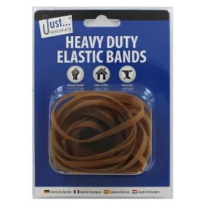 Just Stationery - Heavy Duty Elastic Bands 60g.