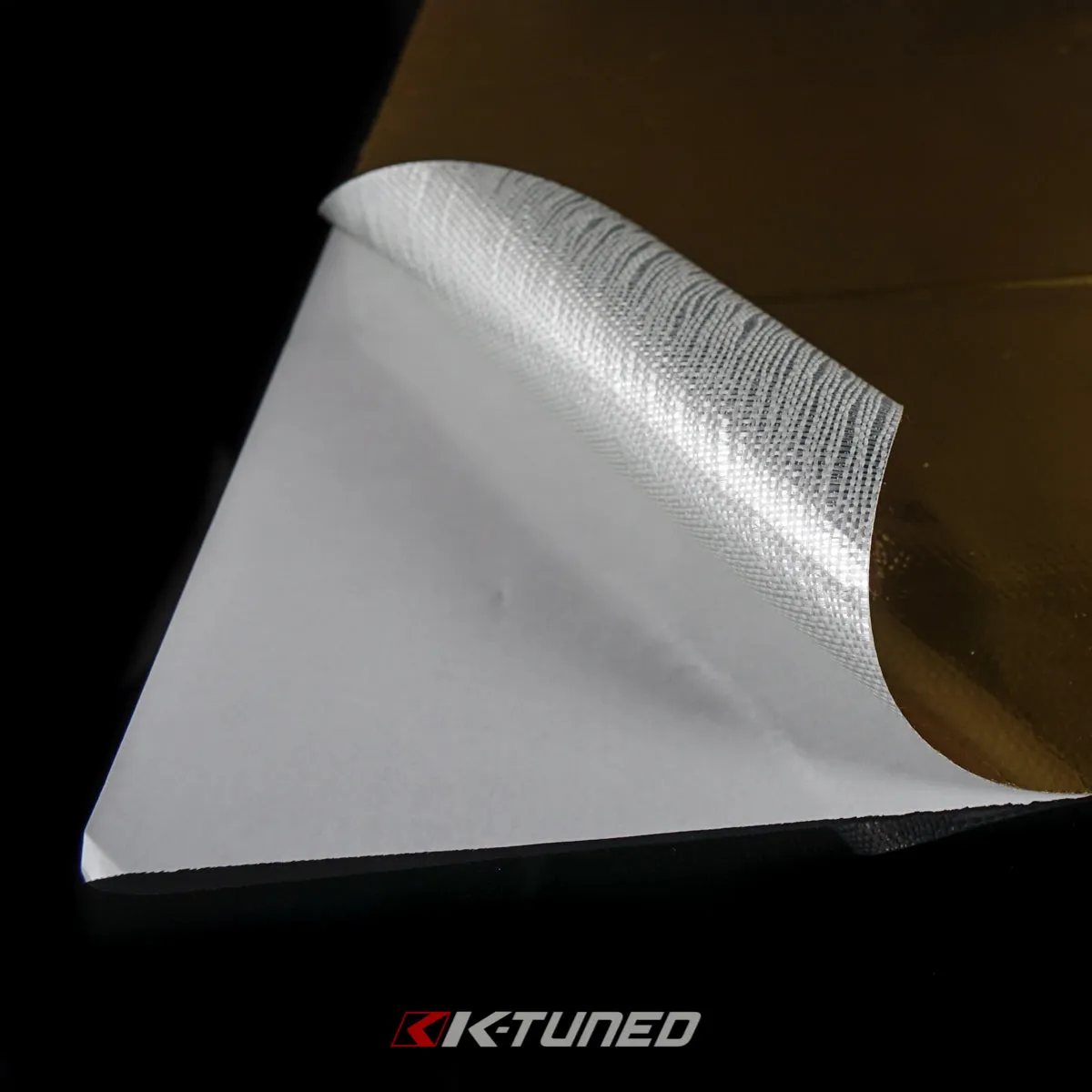 K-Tuned High Heat Relfective Gold Tape Sheet - 20" x 20" - KTD-HTT-20S