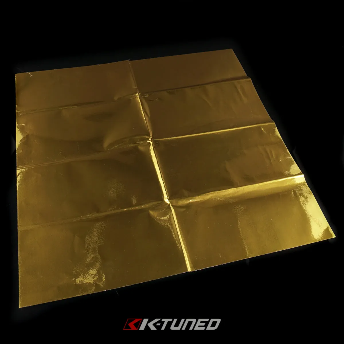 K-Tuned High Heat Relfective Gold Tape Sheet - 20" x 20" - KTD-HTT-20S