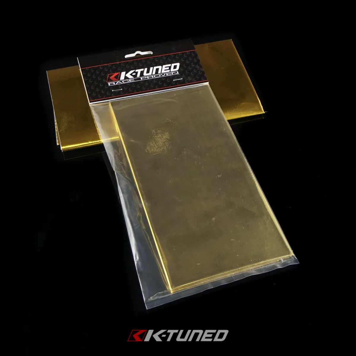 K-Tuned High Heat Relfective Gold Tape Sheet - 20" x 20" - KTD-HTT-20S