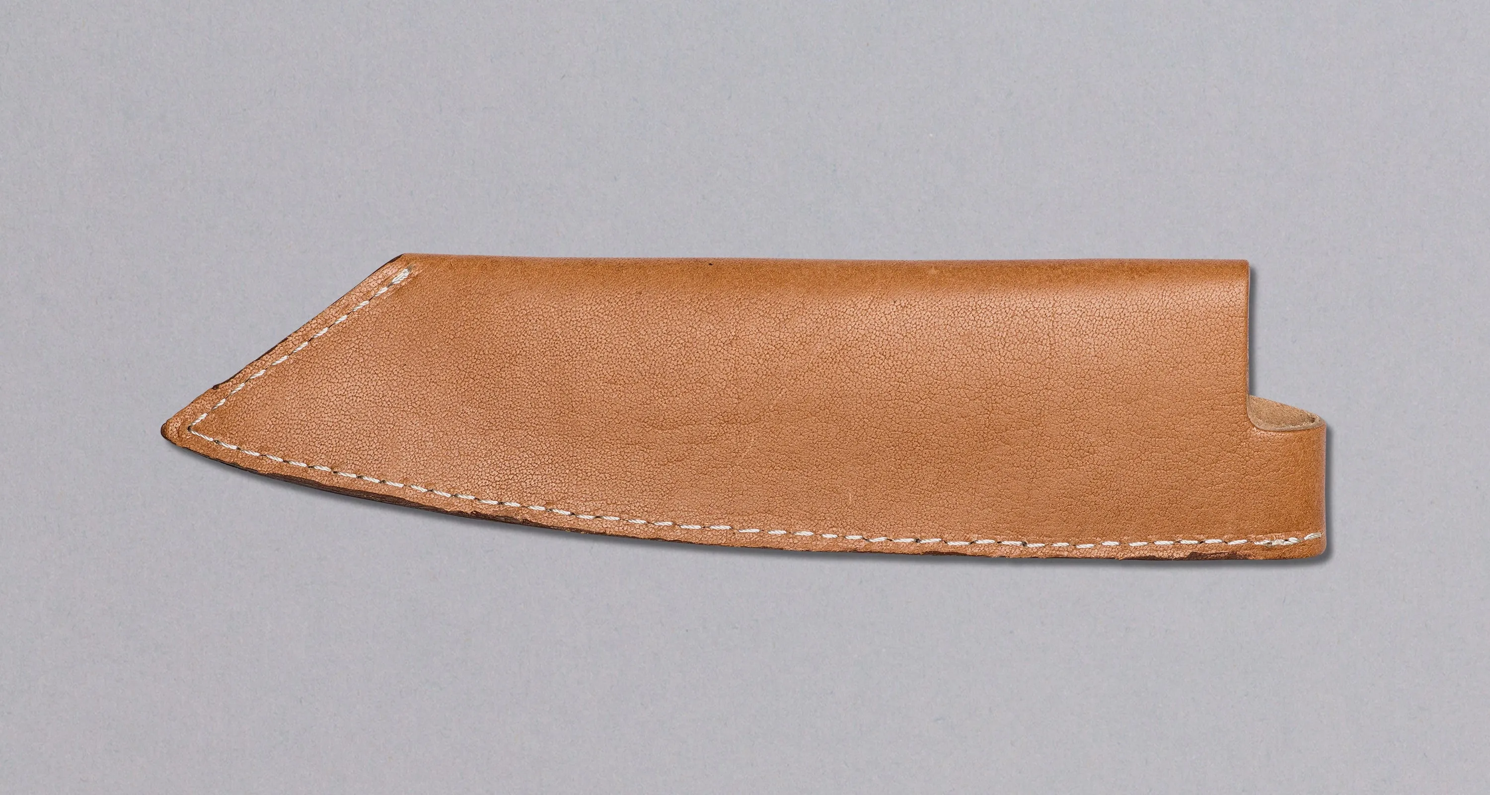Leather Saya Bunka/Santoku/Gyuto [knife sheath] - 195mm (7.7")