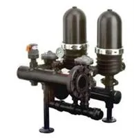 Netafim Spin Klin 50mm Dual Fully Automatic Self-Cleaning Disc Filters with 80mm PP Manifolds - 1760cm² (160-400LPM)