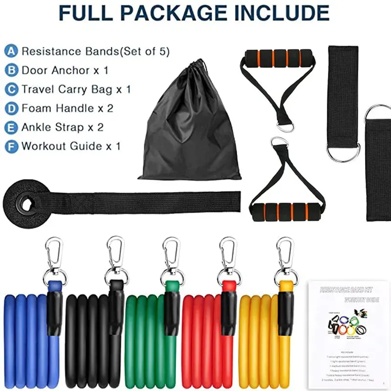 Pilates Bar Kit with Resistance Bands