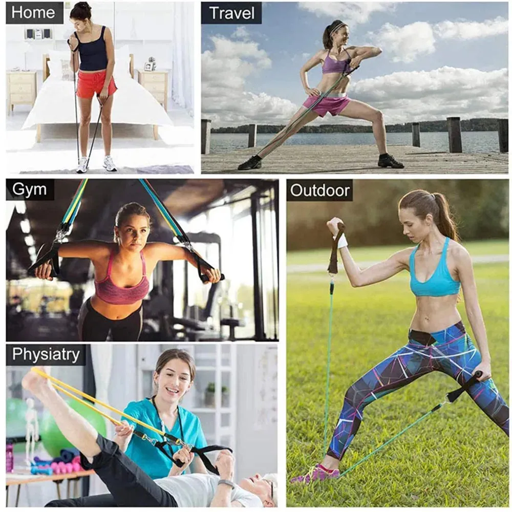 Pilates Bar Kit with Resistance Bands