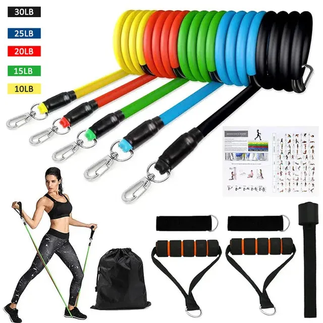 Pilates Bar Kit with Resistance Bands