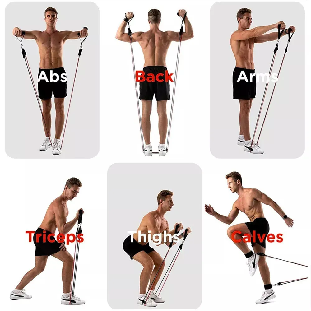Pilates Bar Kit with Resistance Bands