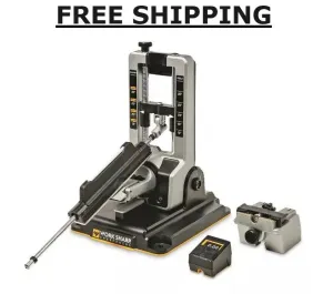 Professional Precision Adjust Knife Sharpener Metal V-Block Clamp Ceramic Rod