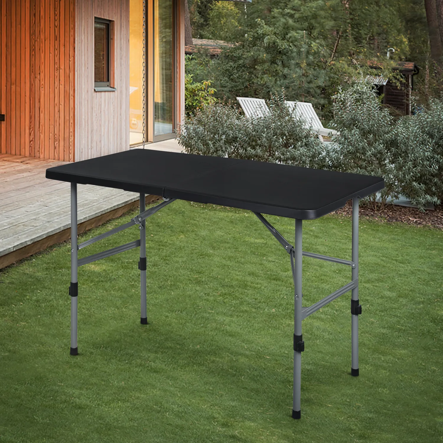 Rectangular 48" Foldable Table