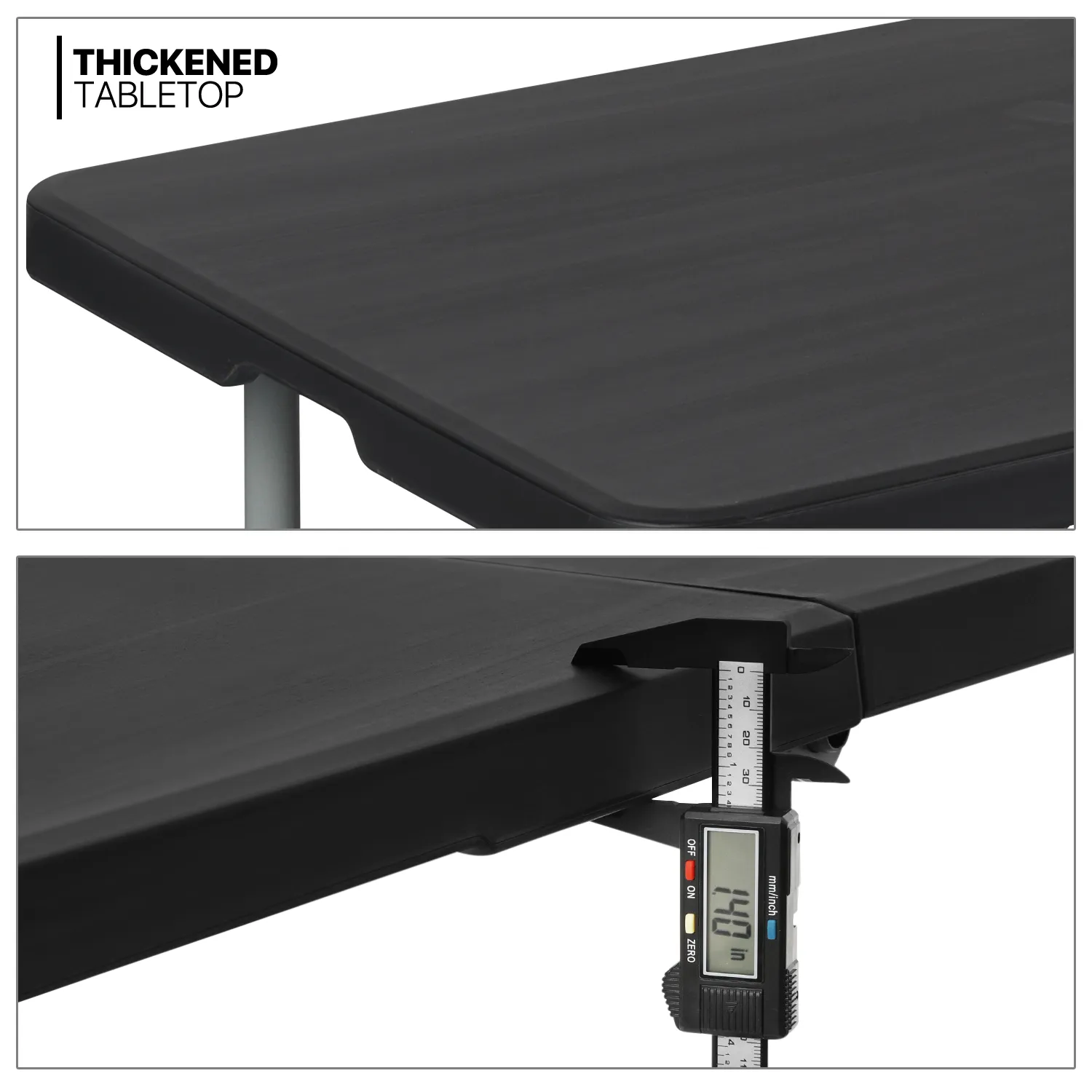 Rectangular 48" Foldable Table