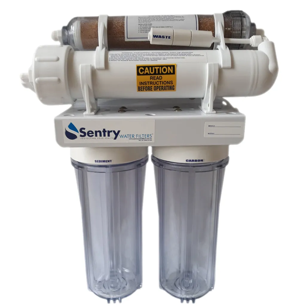 Reverse Osmosis Deioniser Filter Aquarium 10"x2.5" DI Water Filters Lower RO TDS