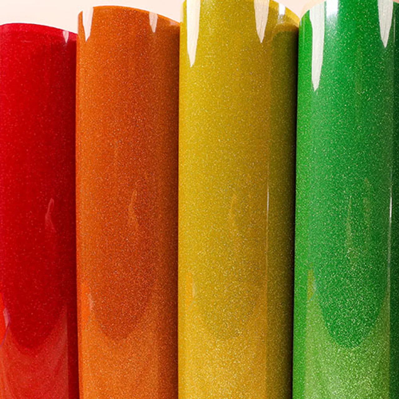 Siser Twinkle Heat Transfer Vinyl 12" - Rainbow