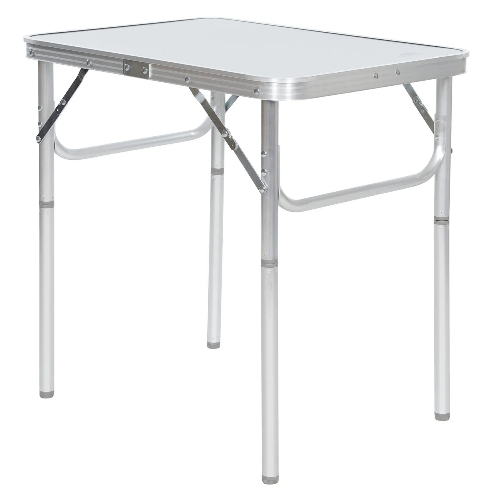 Trespass Trestles 60 X 45 Fold Away Camping Table - Silver