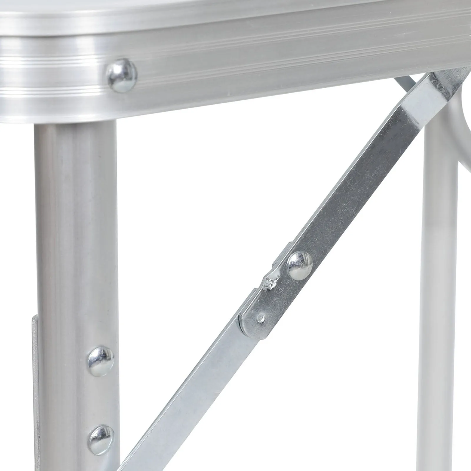 Trespass Trestles 60 X 45 Fold Away Camping Table - Silver