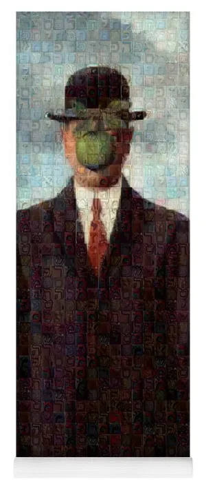 Tribute to MAgritte - Yoga Mat