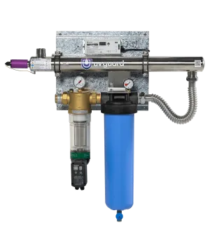 UV Guard GMP-Series Integrated Filtration/UV Disinfection Module Water Treatment System Pre-Mounted