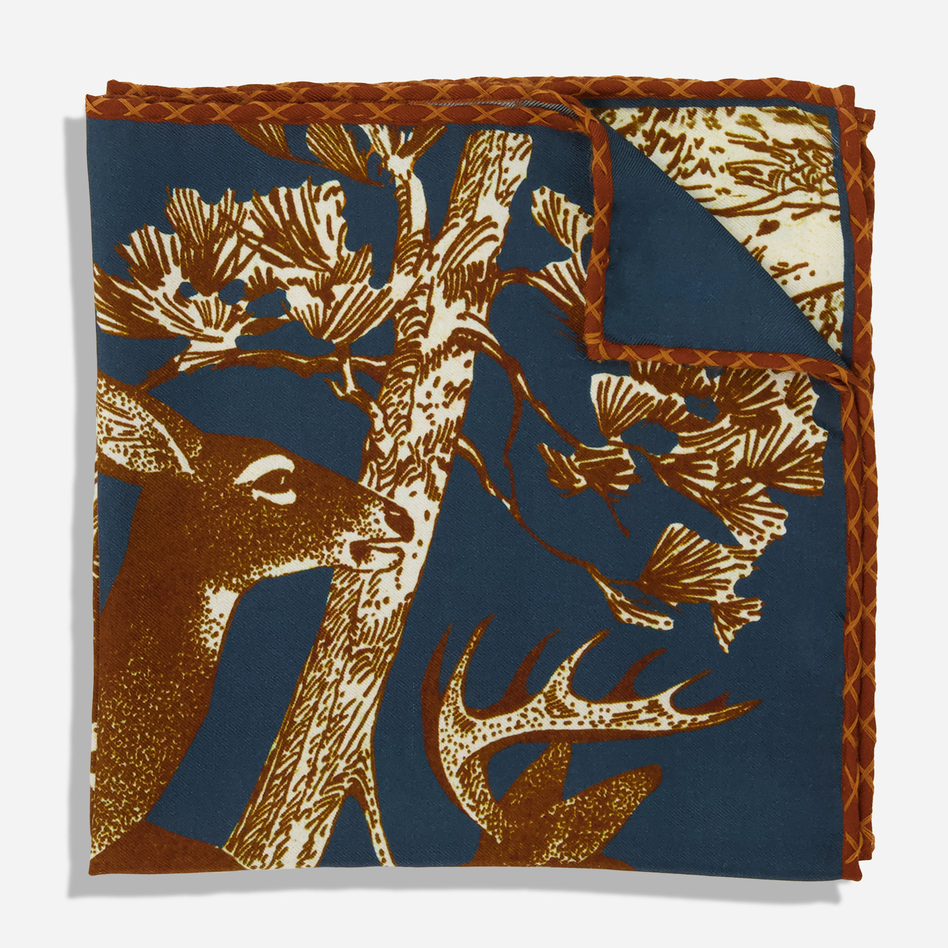 Wandawega Herd Midnight Pocket Square