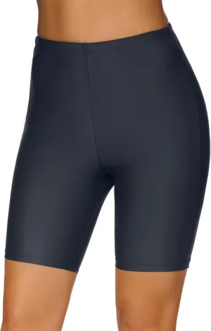 Women's Swim Shorts High Waisted Board Shorts UPF 50  Bathing Suit Bottoms Swimsuit Boyshorts Bottoms