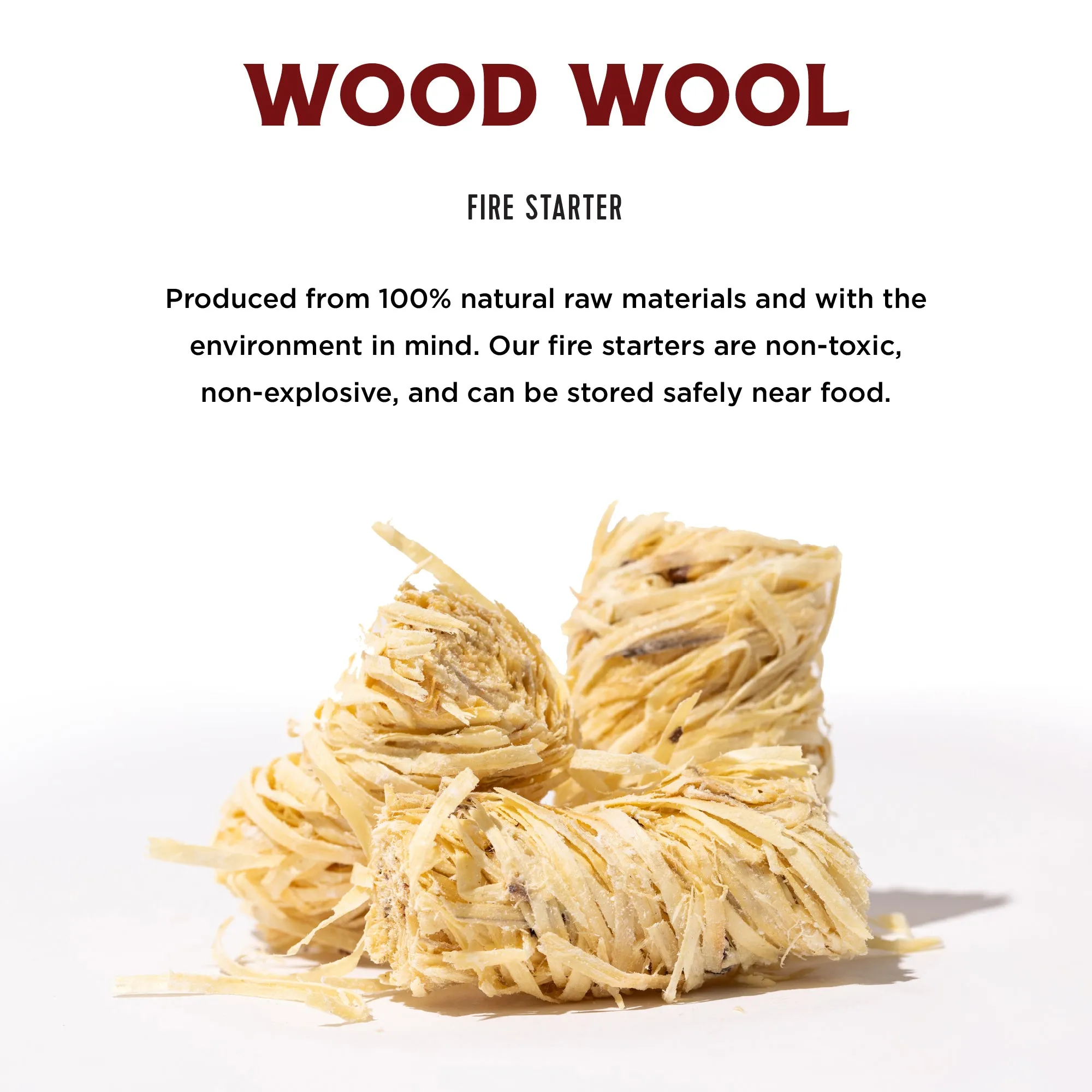 Wood Wool Fire Starters