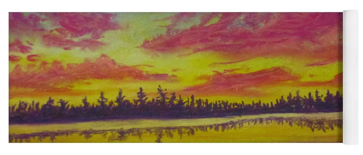 Yellowish Pink - Yoga Mat