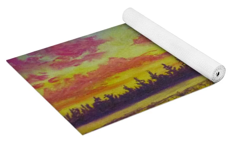 Yellowish Pink - Yoga Mat
